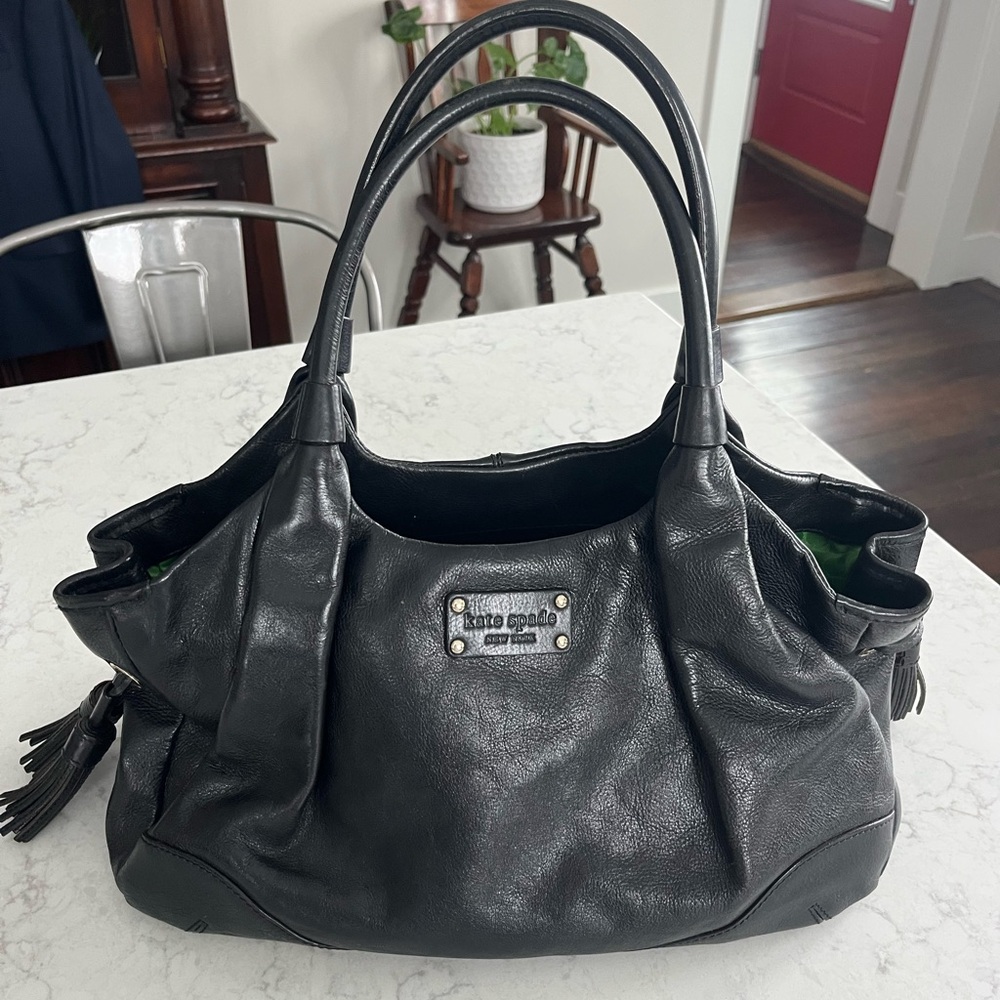 Kate Spade Black Leather Women's Bag